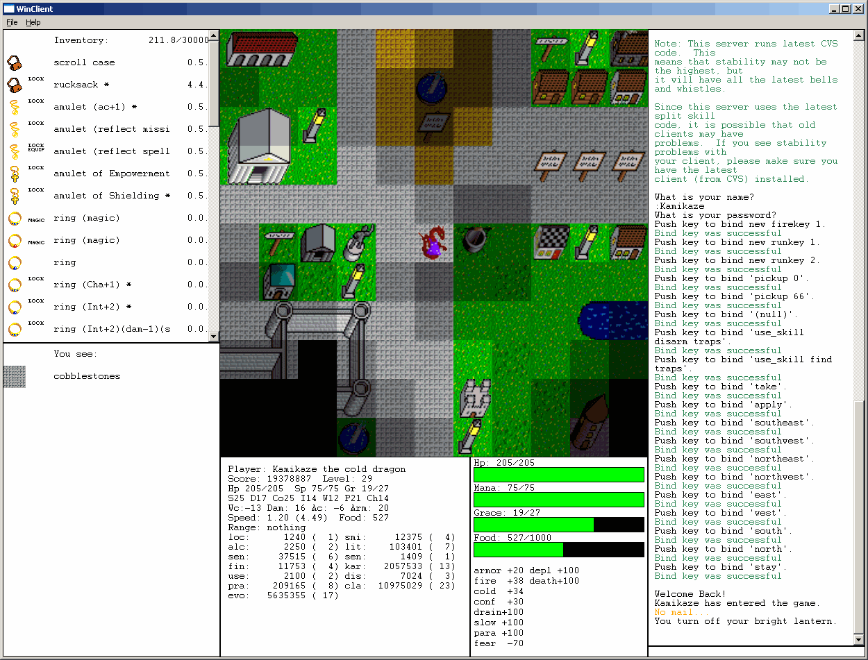 win32 opengl client screen shot