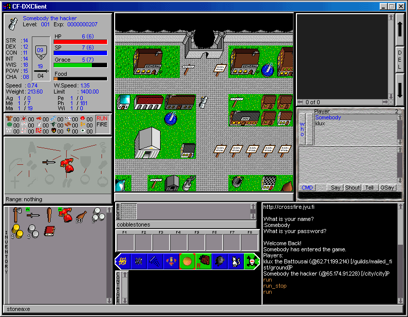 DirectX Client Screenshot